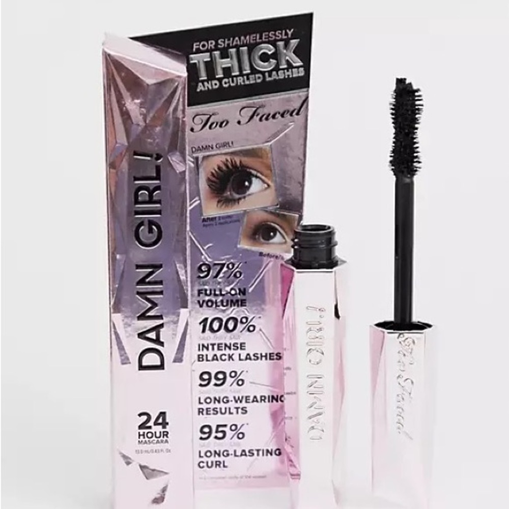 NIB Too Faced Damn Girl 24-Hour Mascara